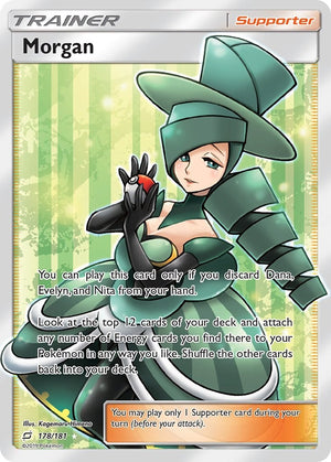 Ultra Rare Morgan (Full Art) [178/181 Lightly Played ]