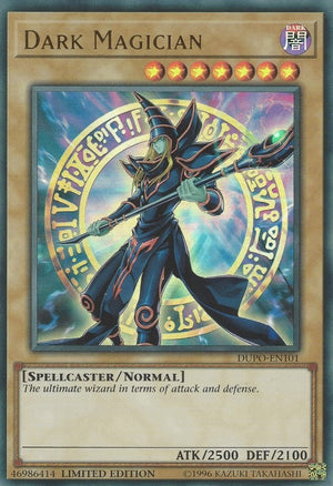 Limited Dark Magician [DUPO-EN101 Near Mint] Ultra Rare