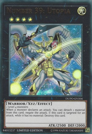 Limited Number 39: Utopia [DUPO-EN104 Near Mint] Ultra Rare