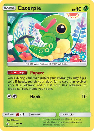 Common Caterpie [2/214 Lightly Played ]