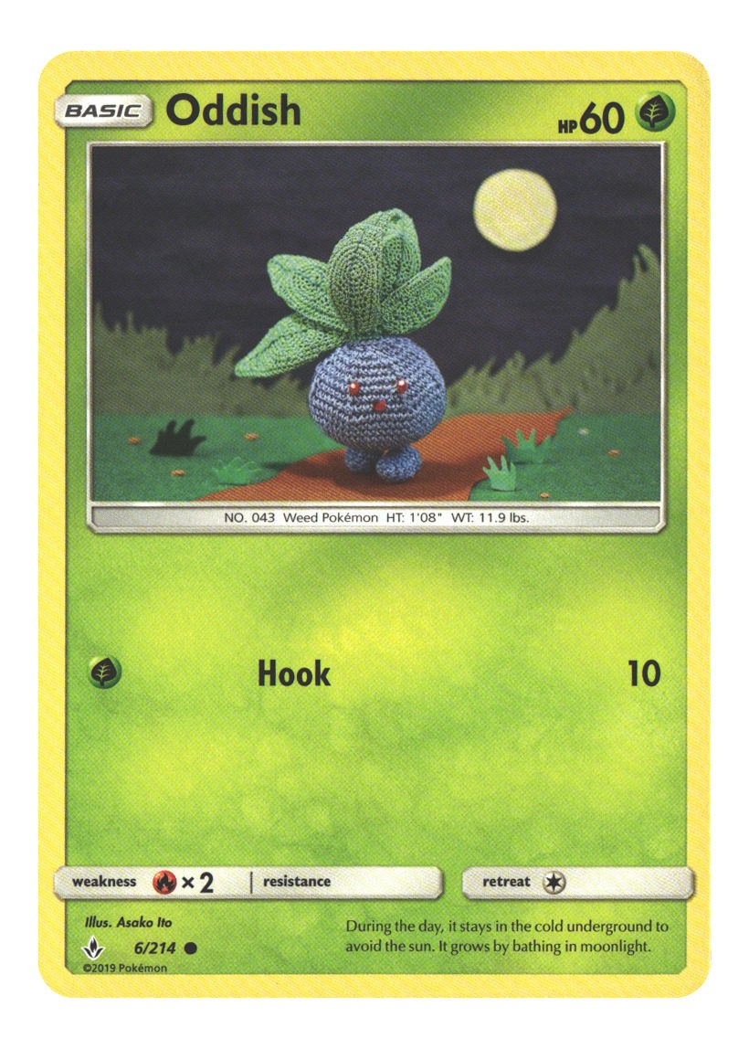 6/214 Oddish (6) Common Normal