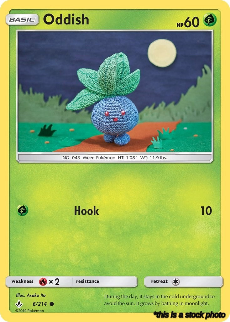 6/214 Oddish (6) Common Normal
