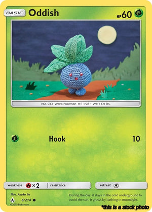 6/214 Oddish (6) Common Normal