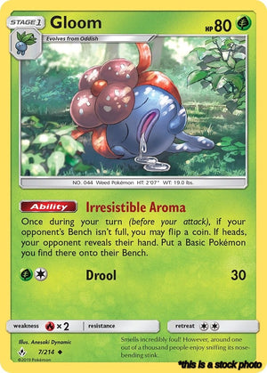 7/214 Gloom Uncommon Normal