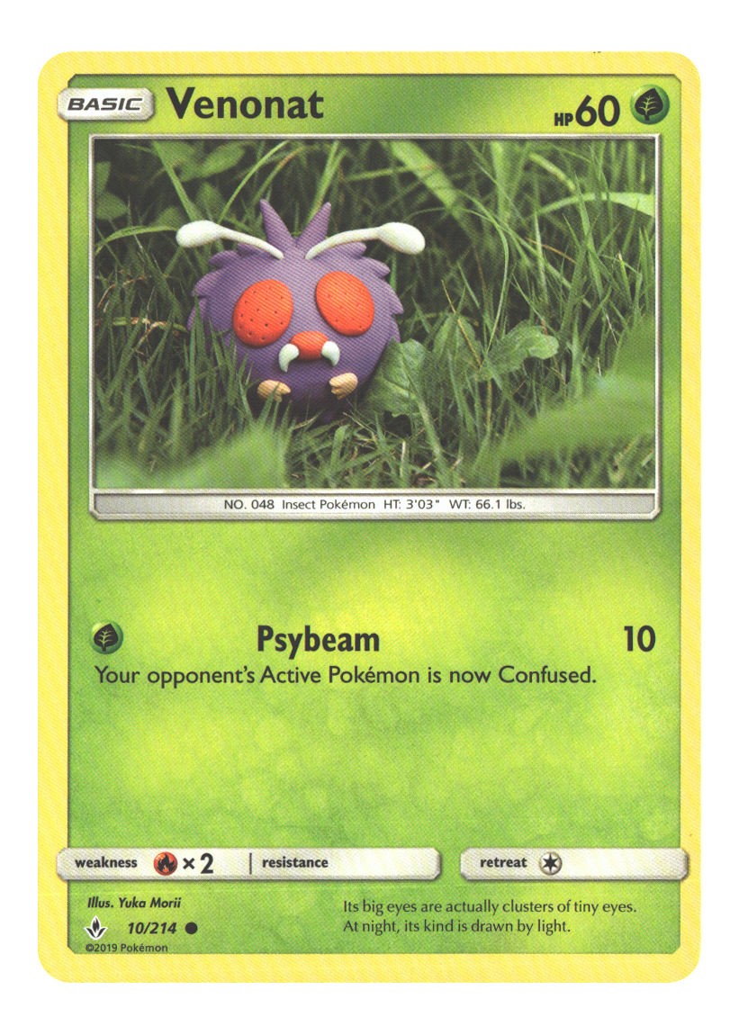 10/214 Venonat (10) Common Normal