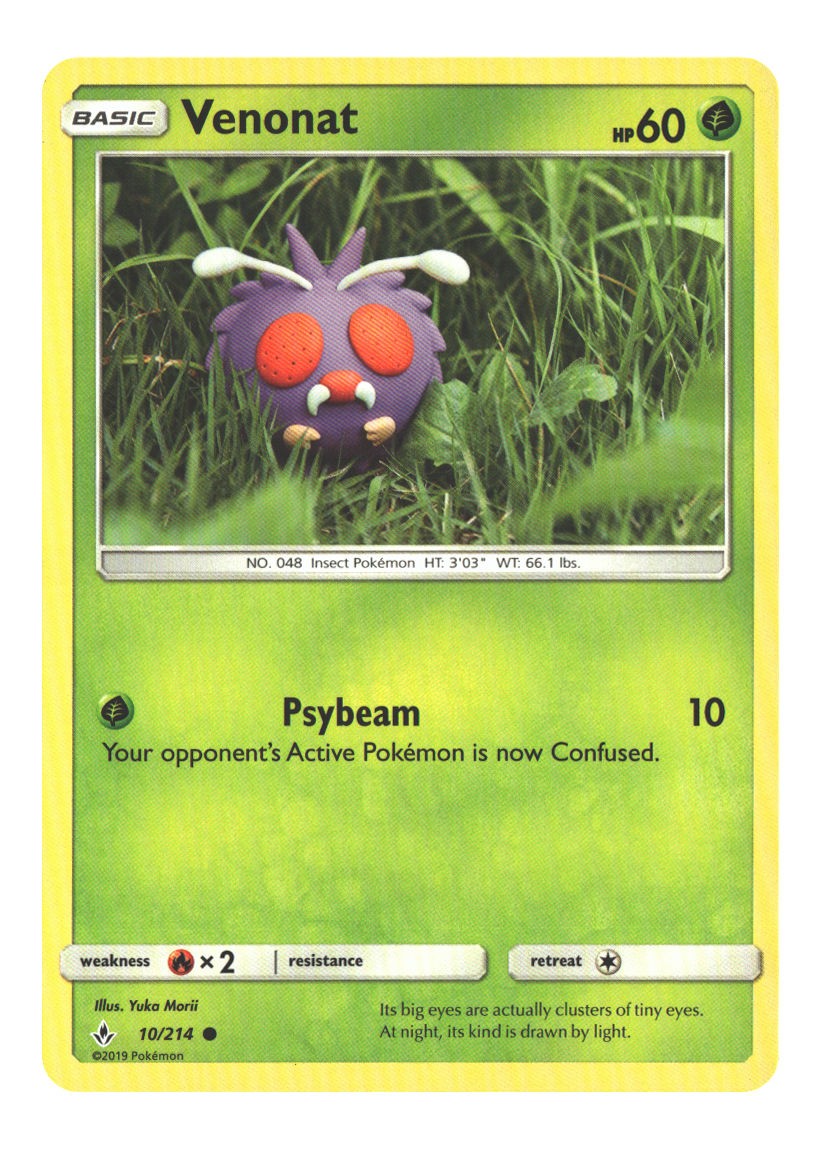 10/214 Venonat (10) Common Normal