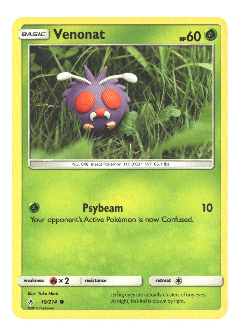 10/214 Venonat (10) Common Normal