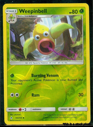 14/214 Weepinbell Uncommon Reverse Holofoil