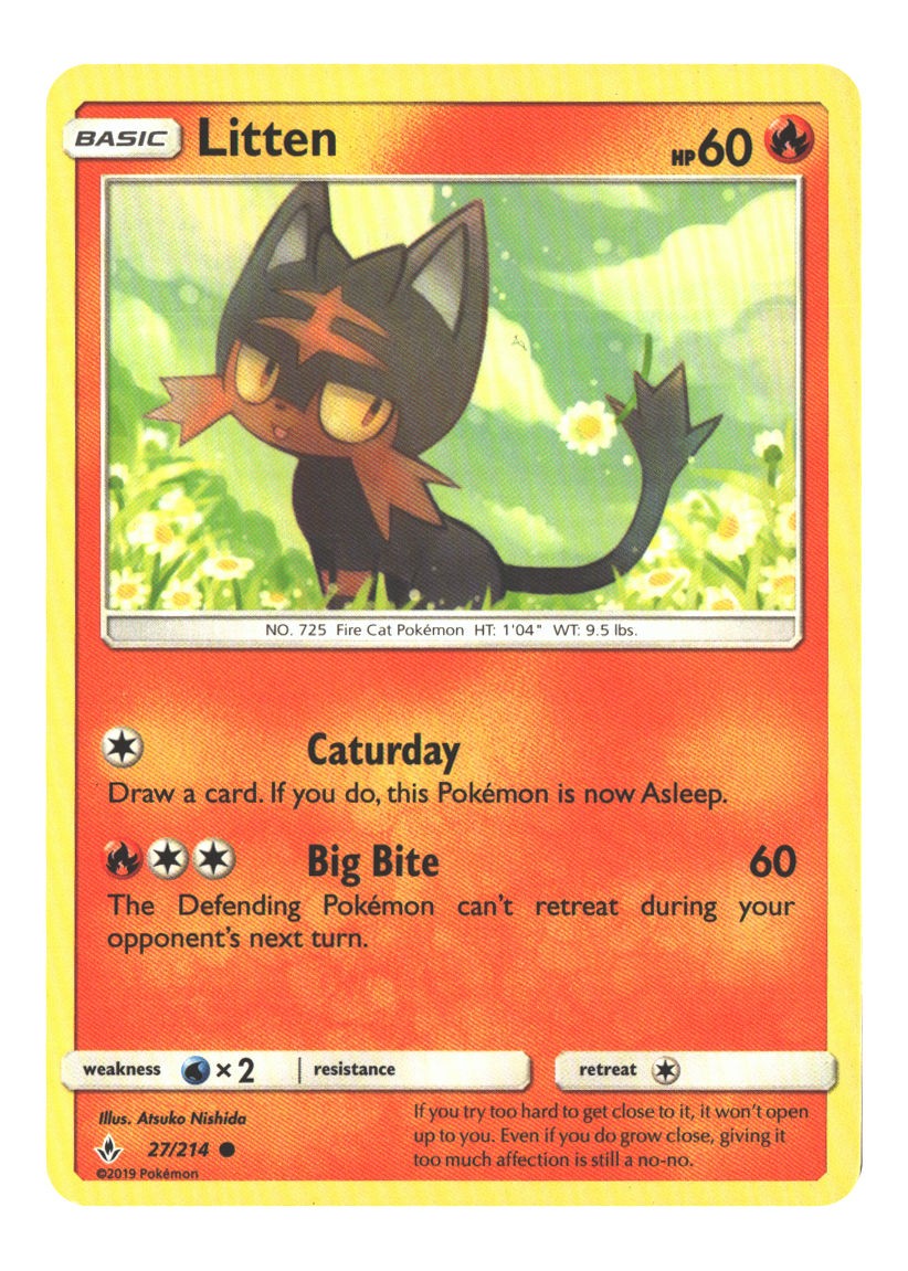 27/214 Litten (27) Common Normal