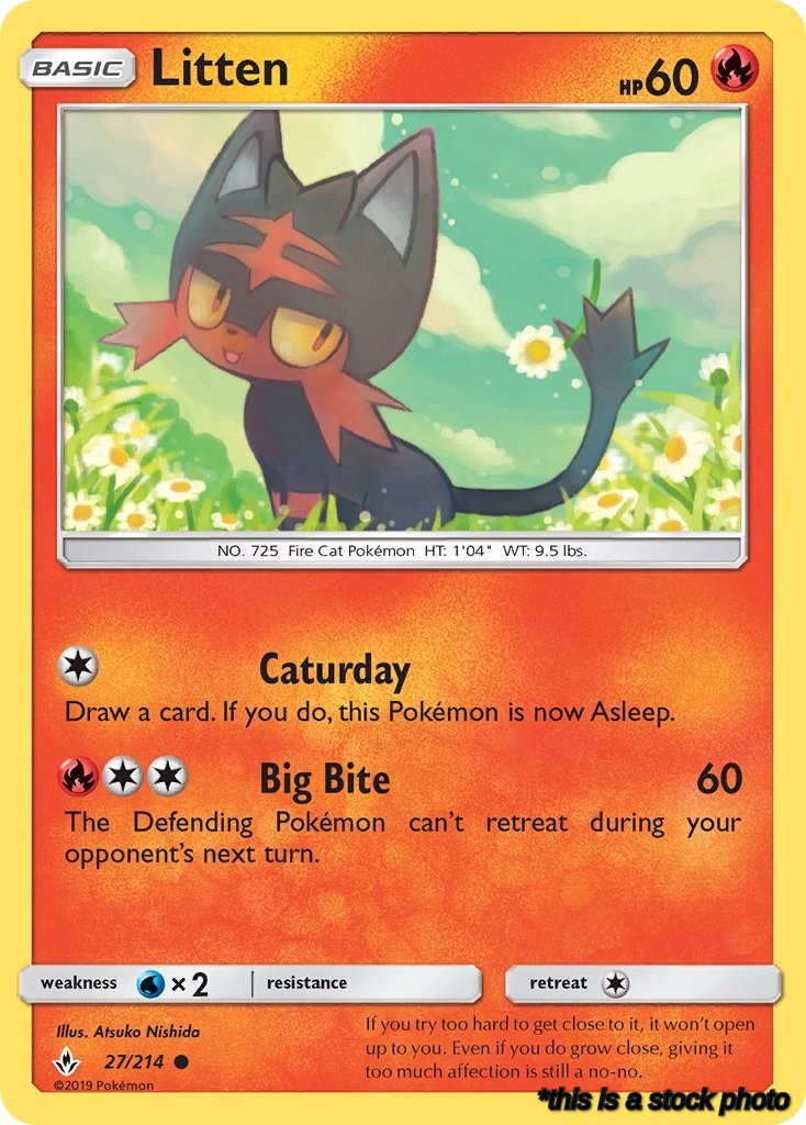27/214 Litten (27) Common Normal