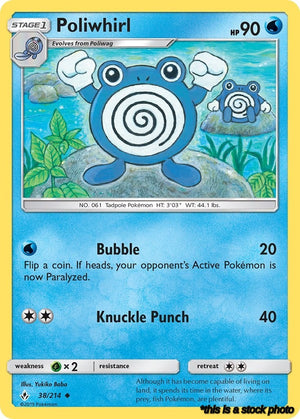 38/214 Poliwhirl Uncommon Normal