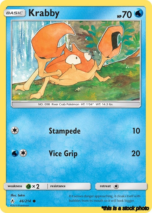 Common Krabby [46/214 Lightly Played ]