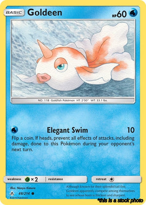 Normal Goldeen [48/214 Lightly Played ]