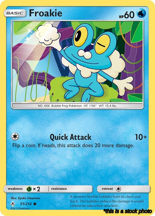 51/214 Froakie Common Normal