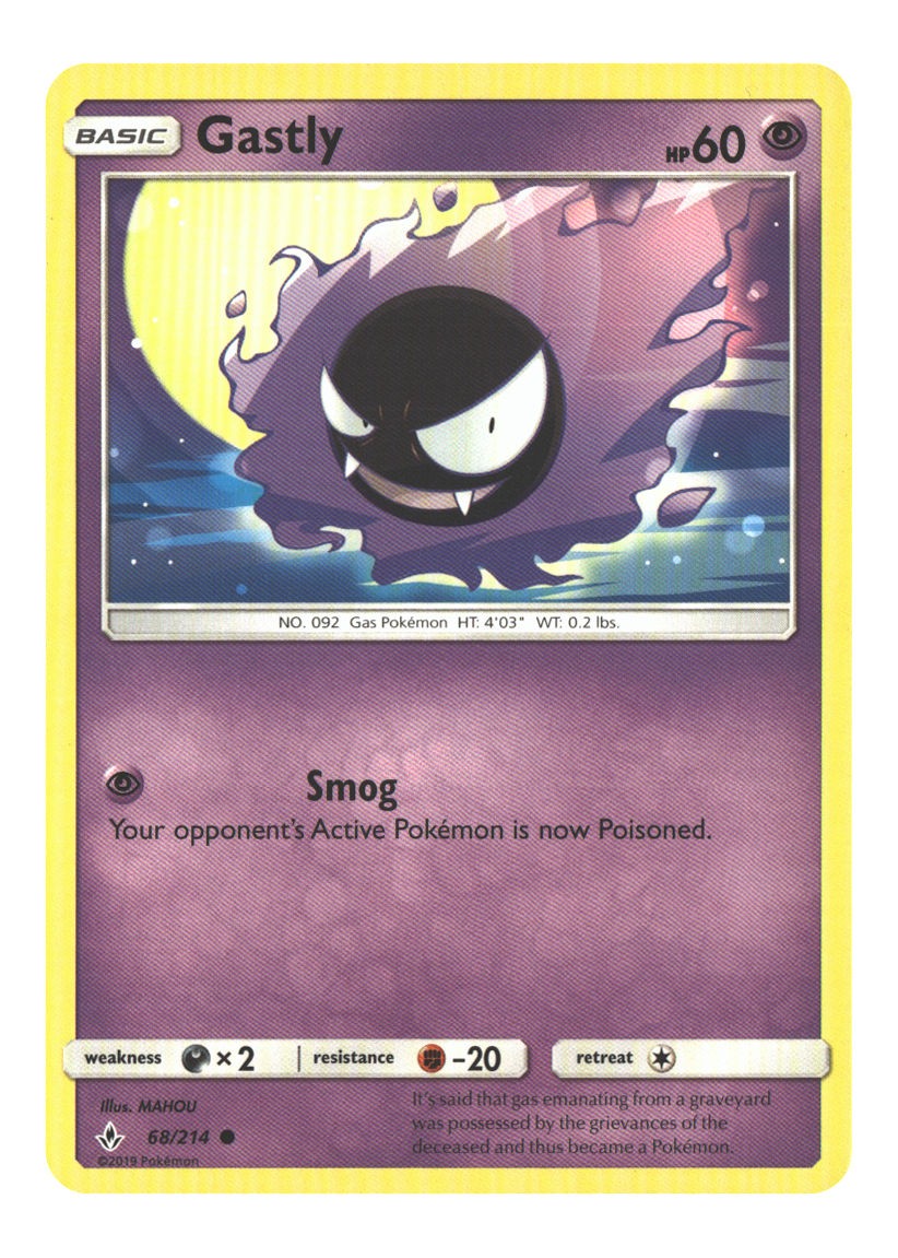 68/214 Gastly (68) Common Normal