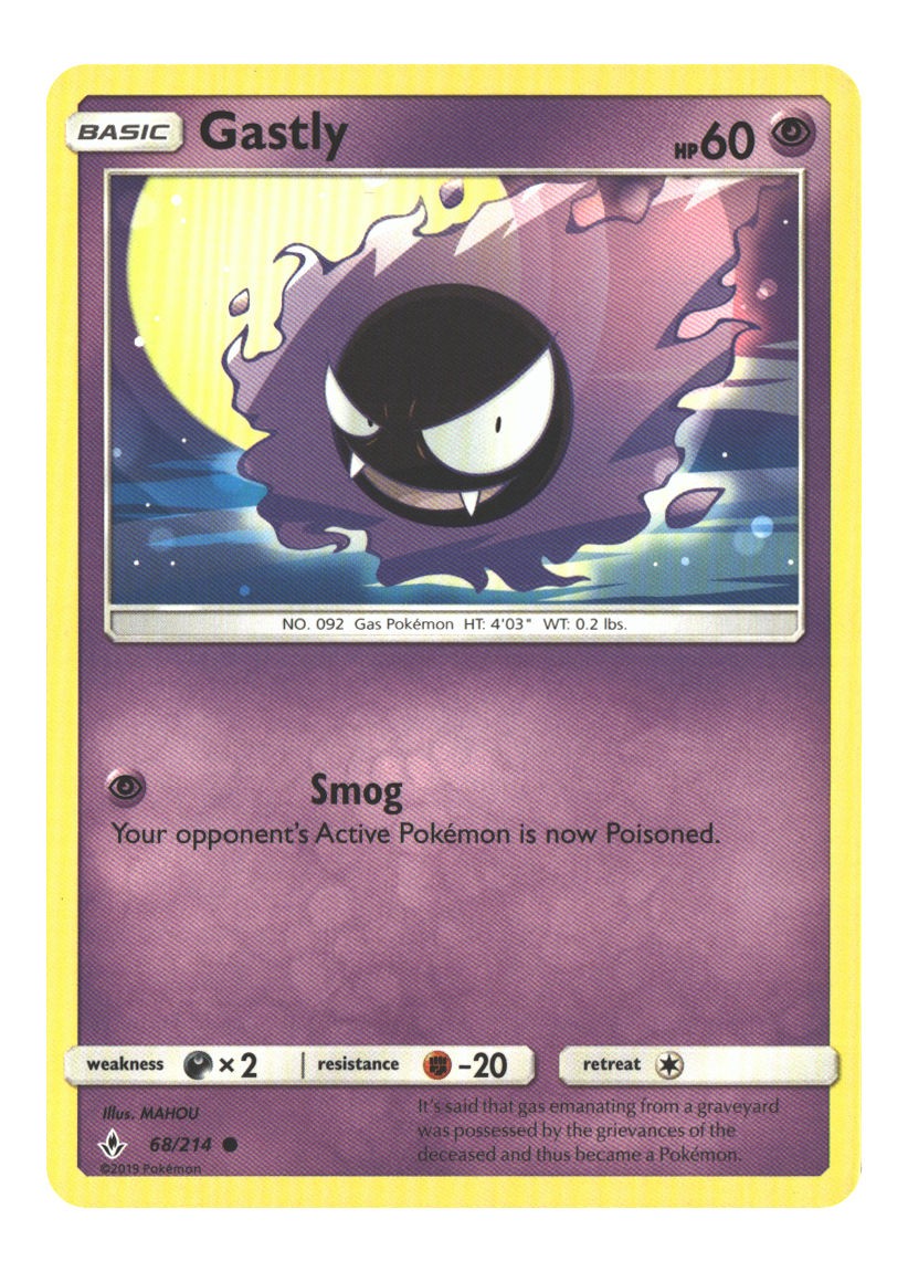 68/214 Gastly (68) Common Normal