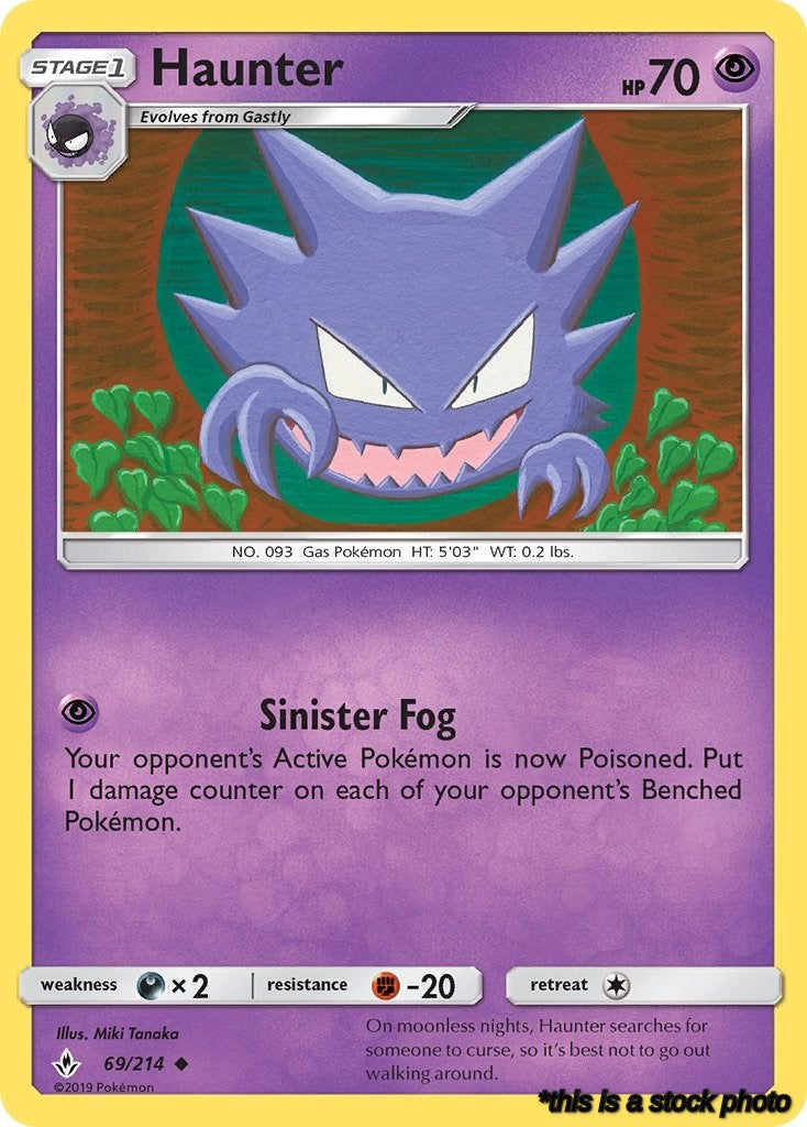 Normal Haunter [69/214 Near Mint ]