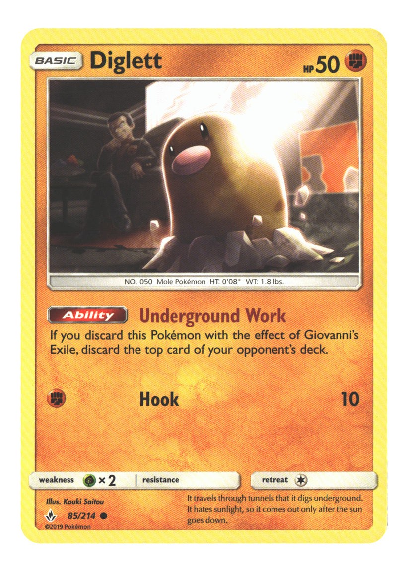 85/214 Diglett Common Normal