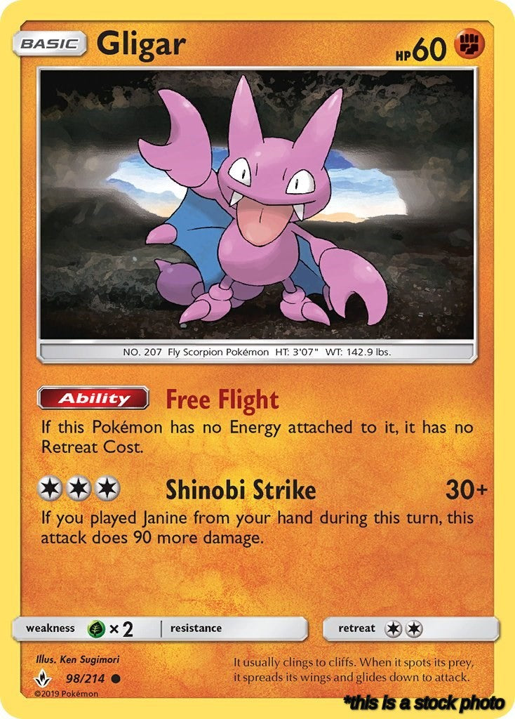98/214 Gligar Common Normal
