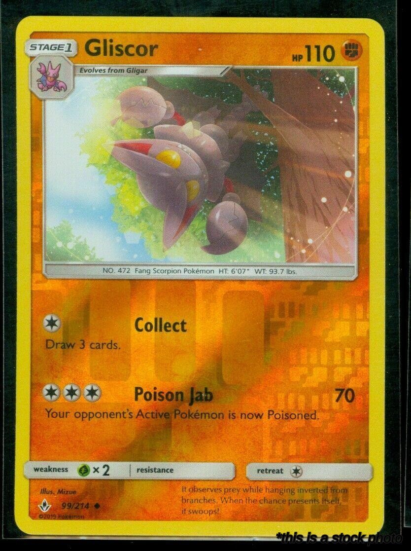 99/214 Gliscor Uncommon Reverse Holofoil