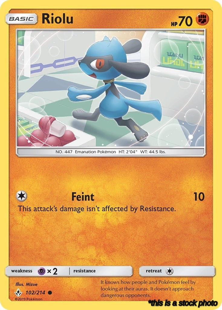 102/214 Riolu Common Normal