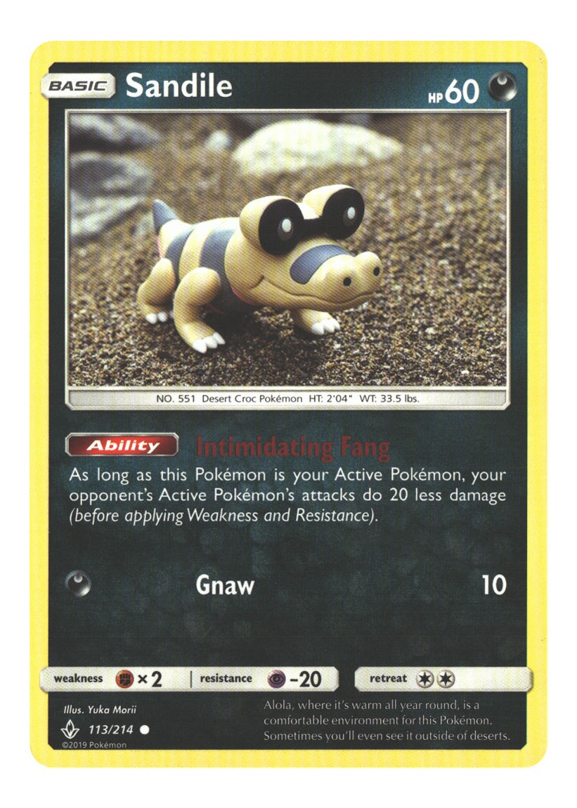 113/214 Sandile (113) Common Normal