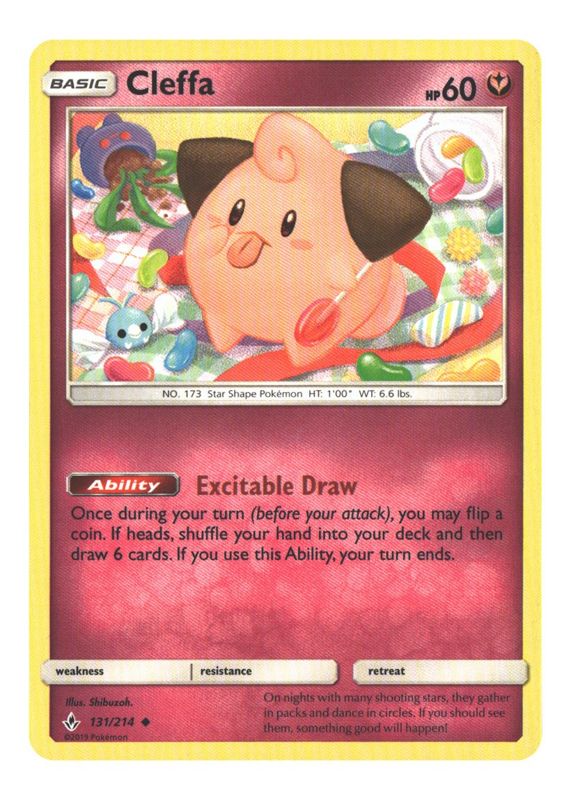 131/214 Cleffa Uncommon Normal