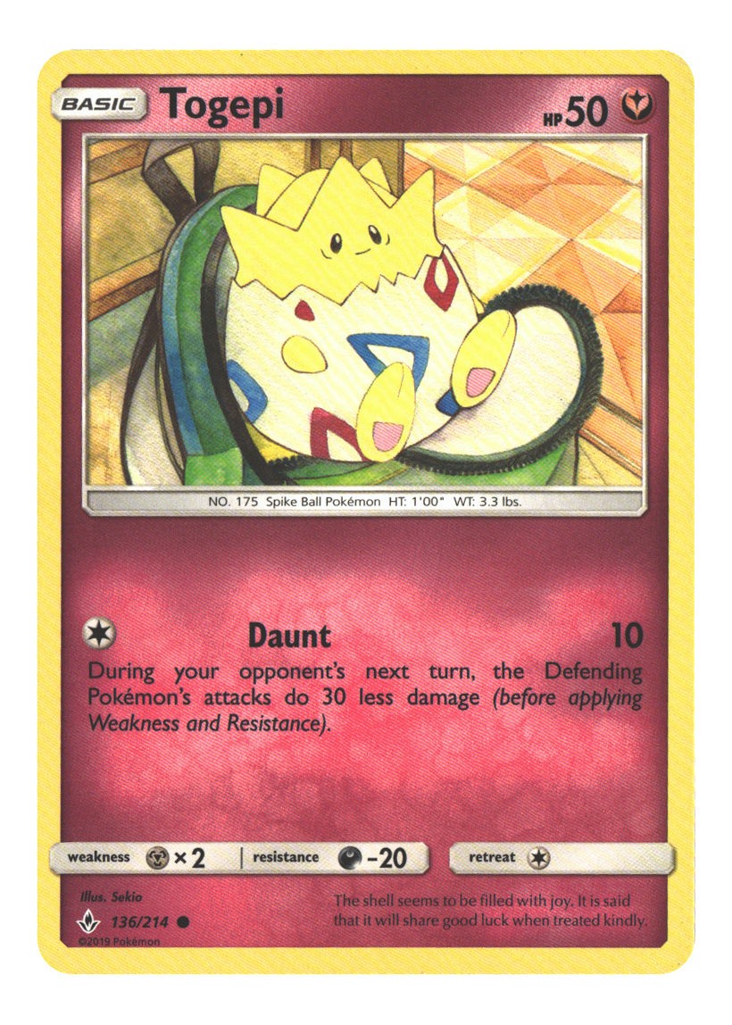 136/214 Togepi Common Normal