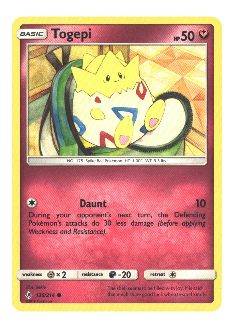 136/214 Togepi Common Normal