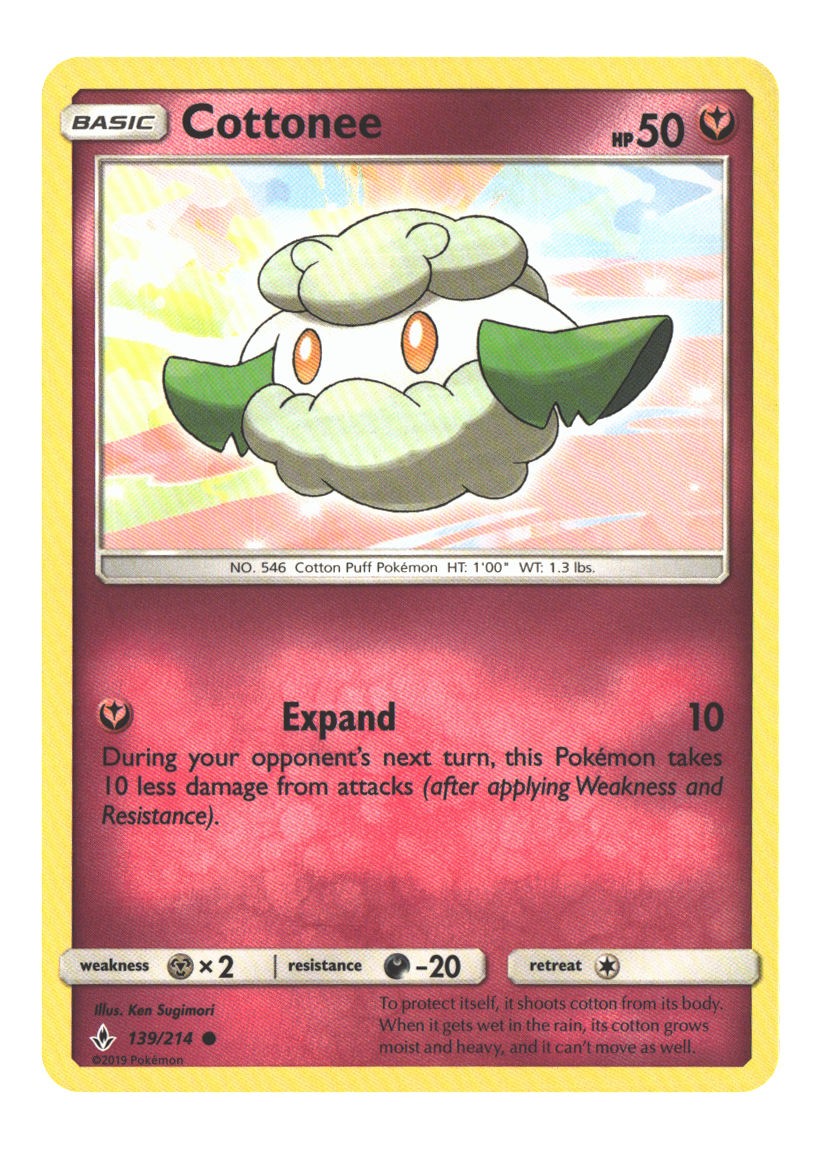 139/214 Cottonee Common Normal