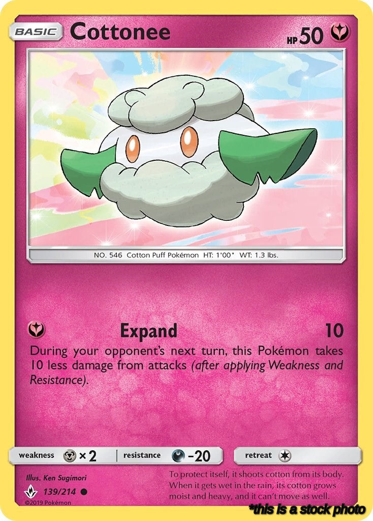 139/214 Cottonee Common Normal