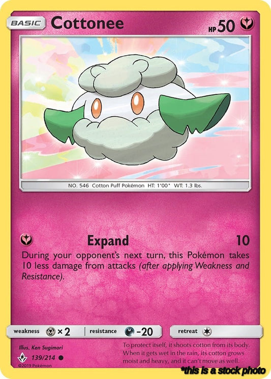 139/214 Cottonee Common Normal