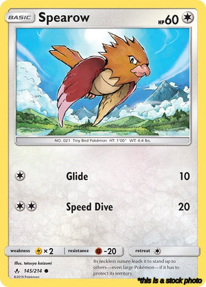 Common Spearow [145/214 Lightly Played ]