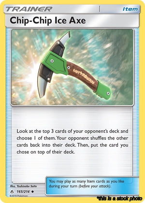 Normal Chip-Chip Ice Axe [165/214 Lightly Played ]