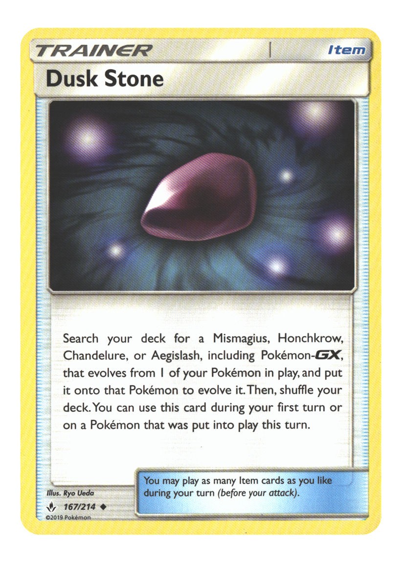 167/214 Dusk Stone Uncommon Normal