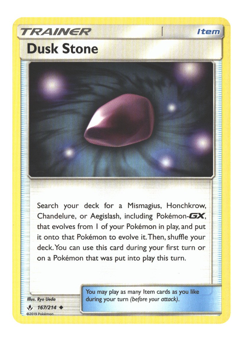 167/214 Dusk Stone Uncommon Normal