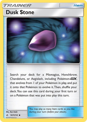 Uncommon Dusk Stone [167/214 Lightly Played ]