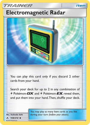 Uncommon Electromagnetic Radar [169/214 Lightly Played ]