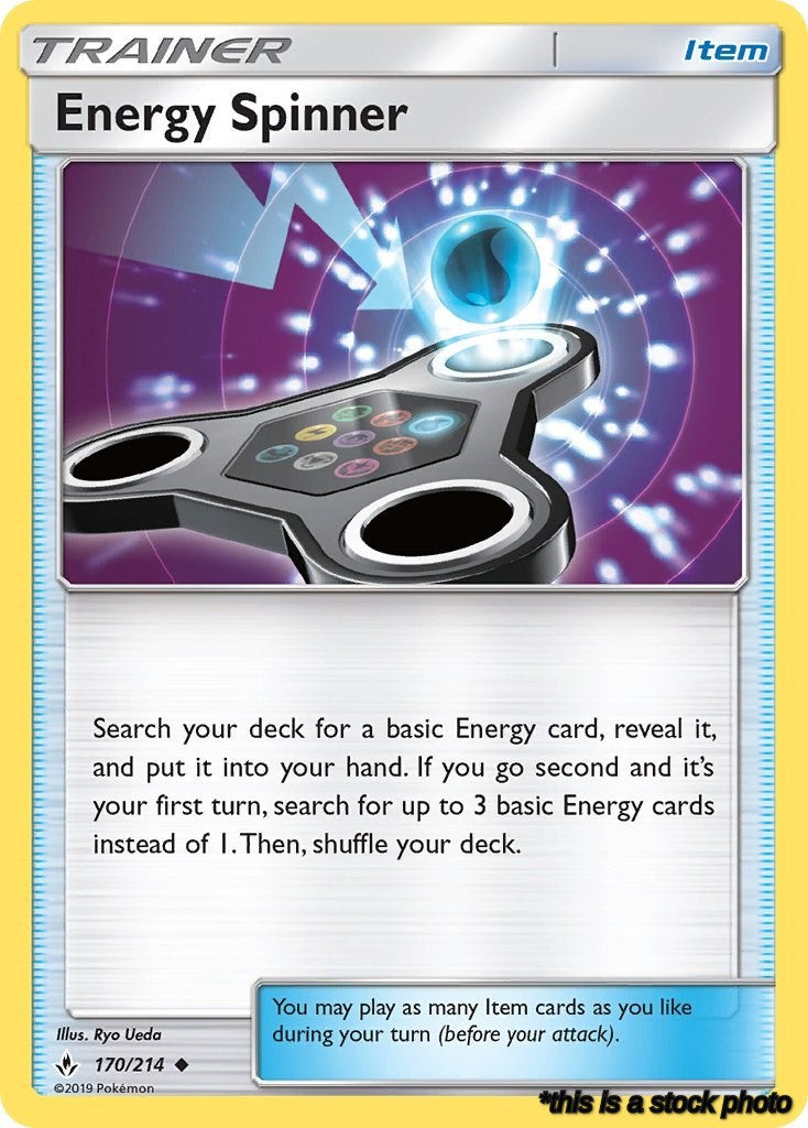 Normal Energy Spinner [170/214 Moderately Played ]