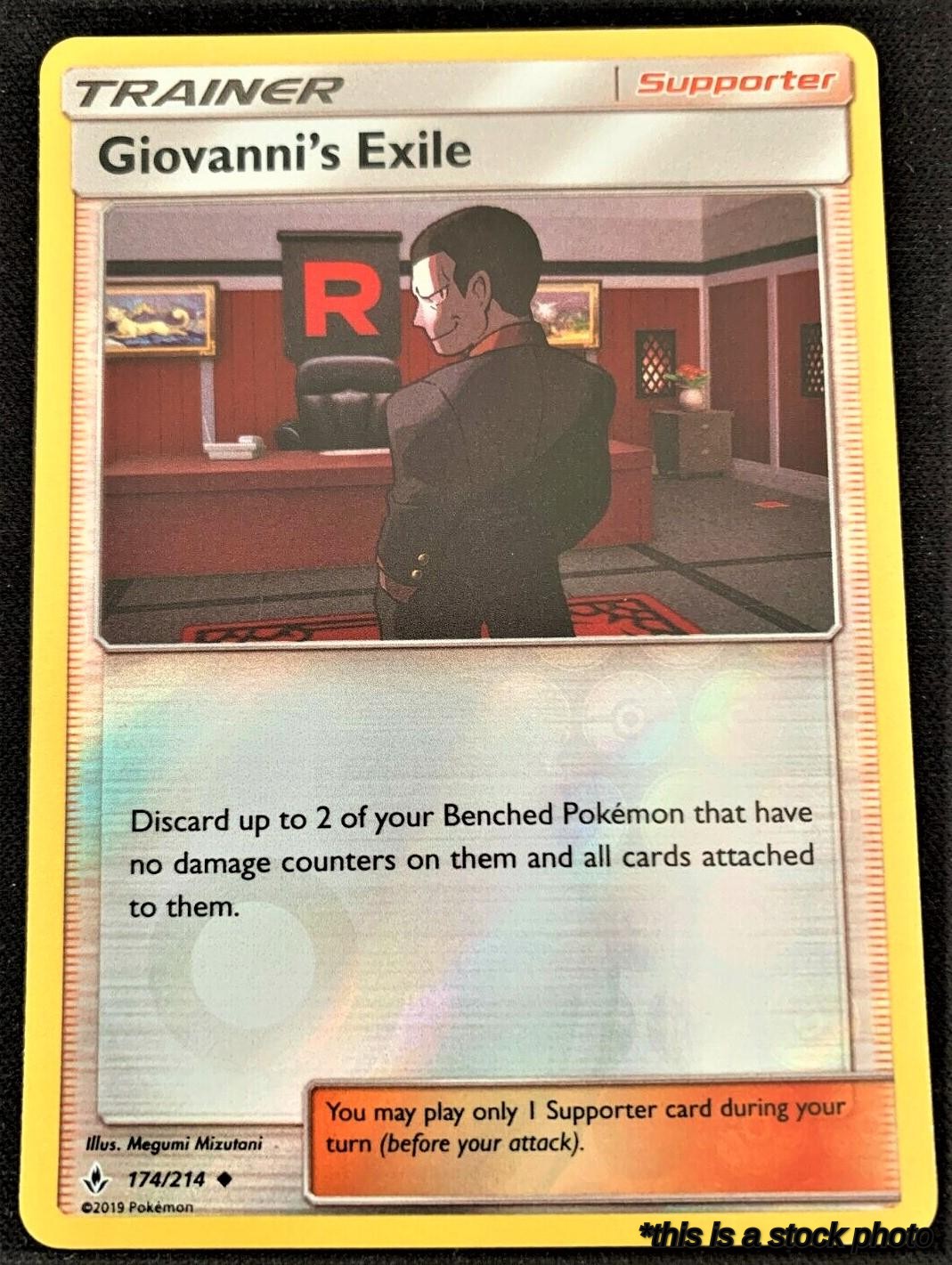 174/214 Giovanni's Exile Uncommon Reverse Holofoil