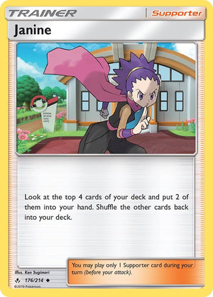 Uncommon Janine [176/214 Lightly Played ]
