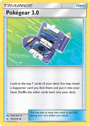Uncommon Pokegear 3.0 [182/214 Lightly Played ]
