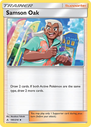 Uncommon Samson Oak [185/214 Lightly Played ]