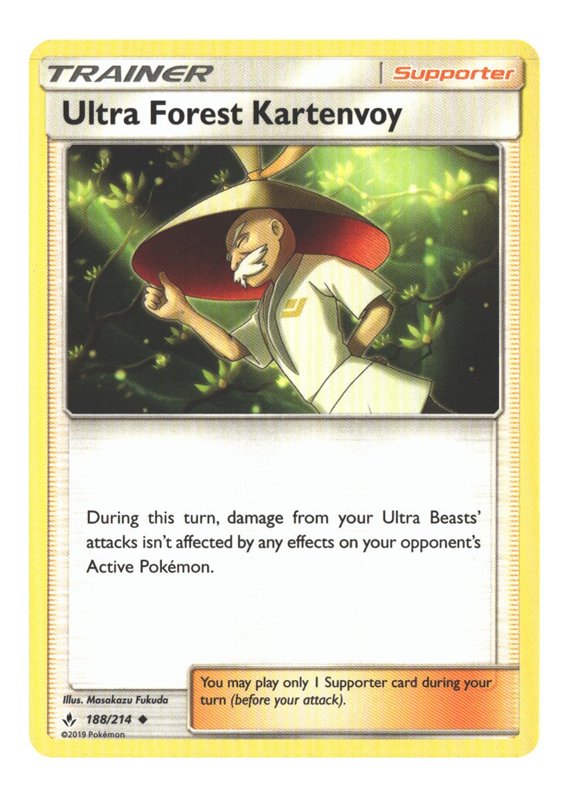 188/214 Ultra Forest Kartenvoy Uncommon Normal