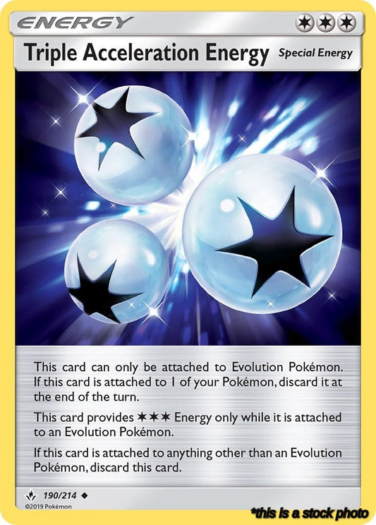 Reverse Holofoil Triple Acceleration Energy [190/214 Lightly Played ]