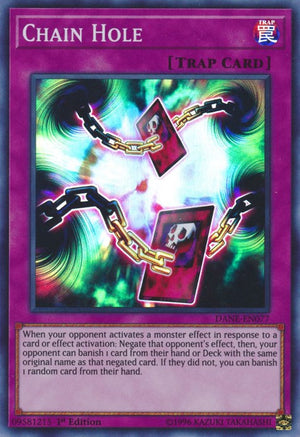 1st Edition Chain Hole [DANE-EN077 Near Mint] Super Rare