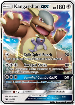 SM188 Kangaskhan GX Promo Holofoil