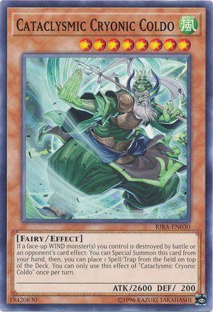 Unlimited Cataclysmic Cryonic Coldo [RIRA-EN030 Near Mint] Common / Short Print