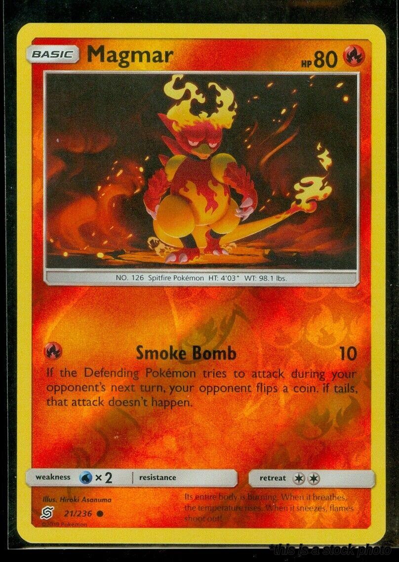 21/236 Magmar Common Reverse Holofoil