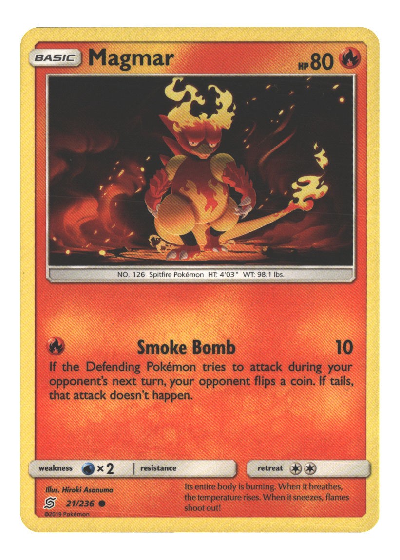 21/236 Magmar Common Normal